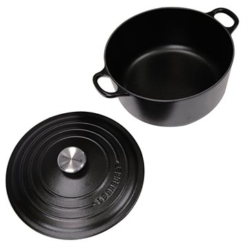 Faitouts, cocottes et marmites : Cocotte ronde noire 24 cm